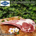 Beef rib TOMAHAWK Australia STEER (young cattle) DIAMANTINA frozen portioned 1 rib +/- 1.6kg (price/kg)